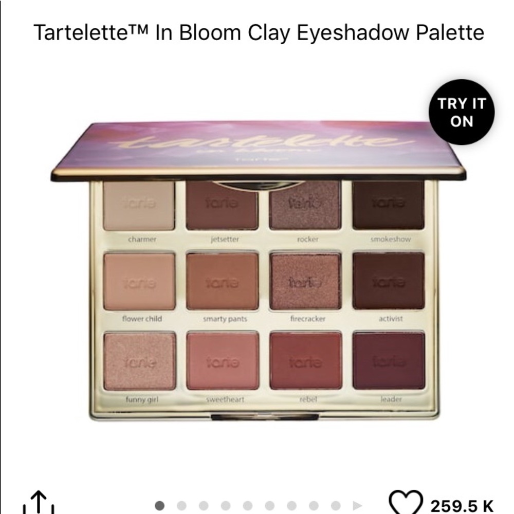 TARTE Tartelette In Bloom Palette NEW